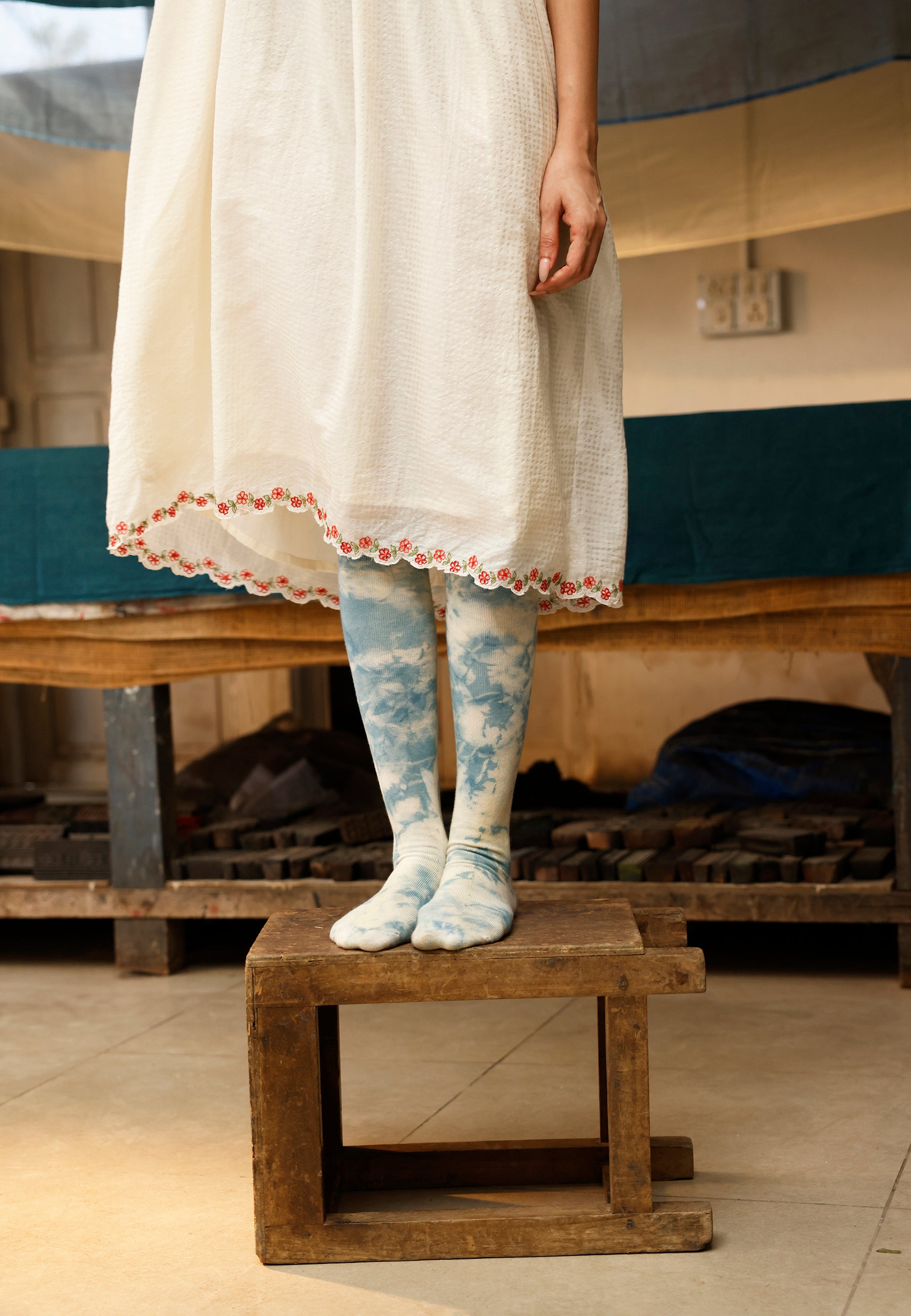 The Ivory Meadow Dress DRESSES IKKIVI