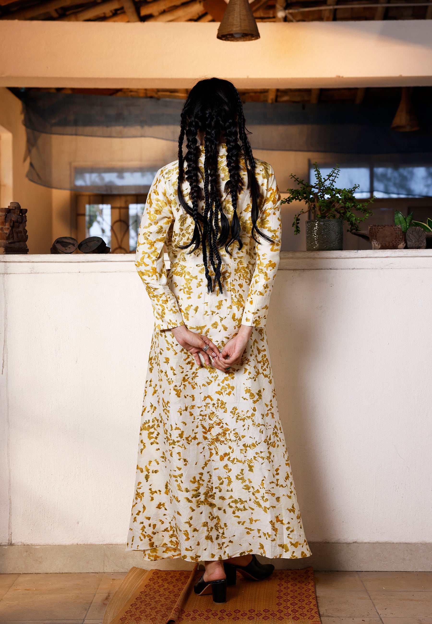 The Marigold Reverie Wrap Dress DRESSES IKKIVI