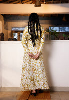 The Marigold Reverie Wrap Dress DRESSES IKKIVI