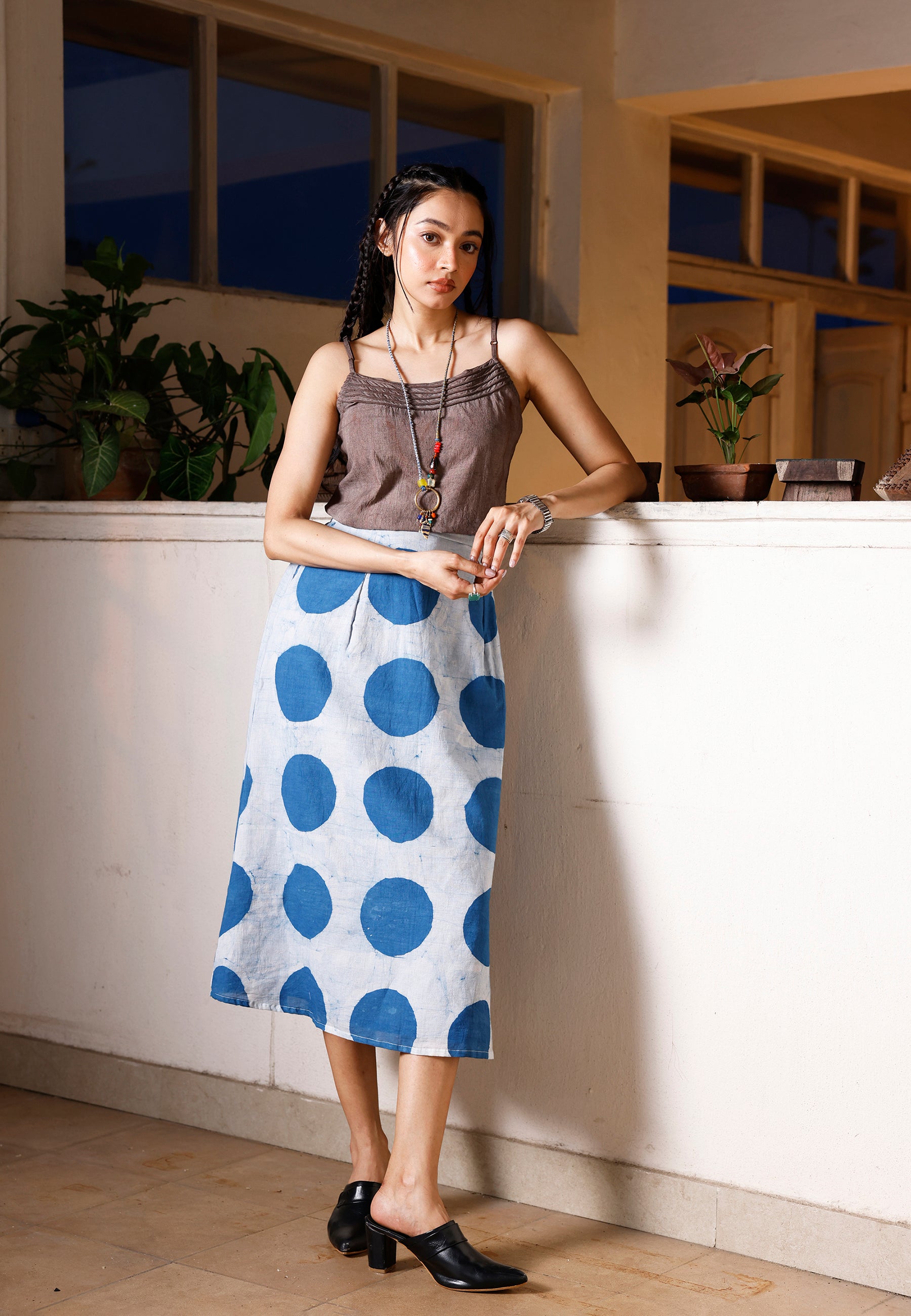 Indigo Orbit Skirt BOTTOMS IKKIVI