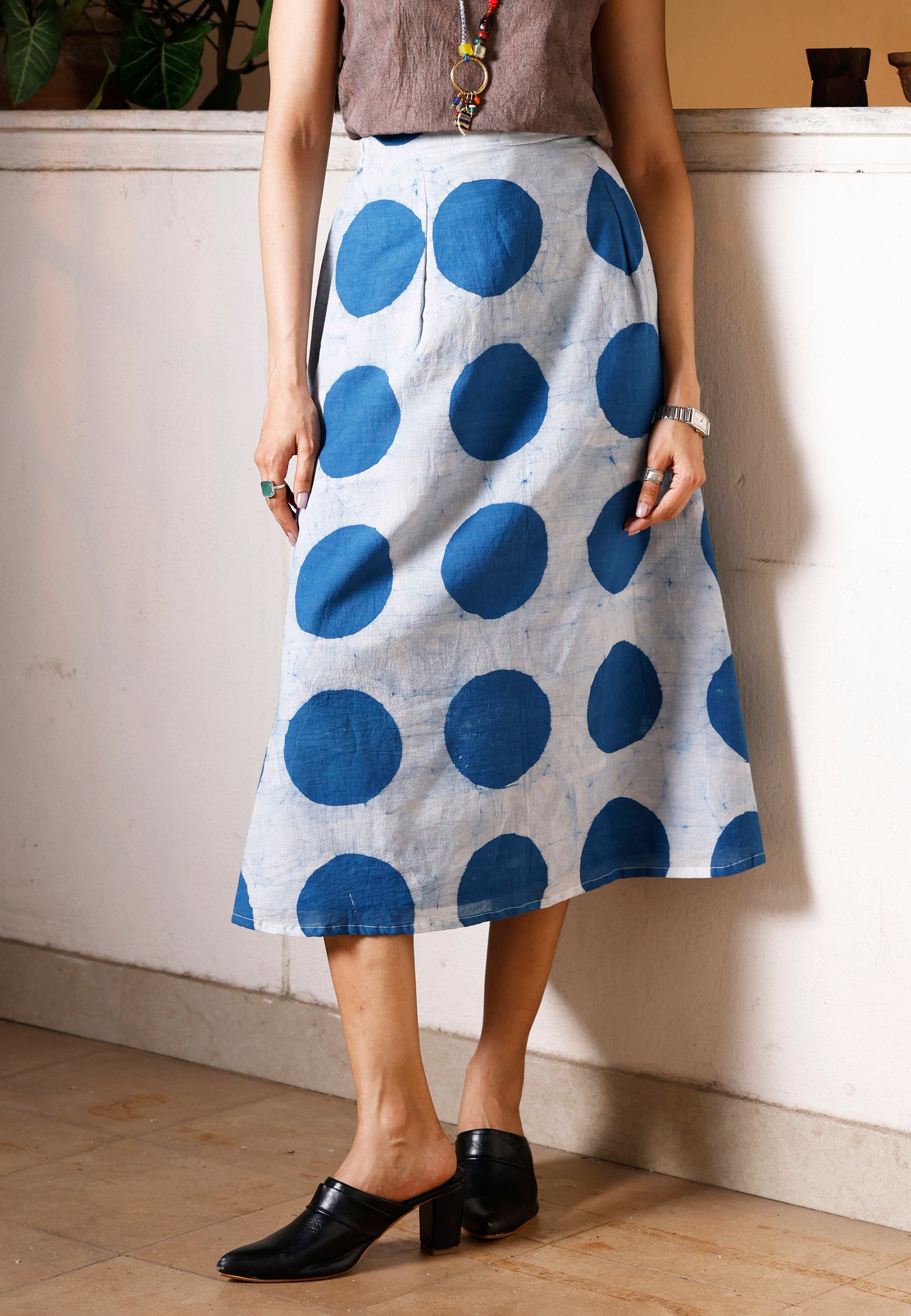 Indigo Orbit Skirt BOTTOMS IKKIVI