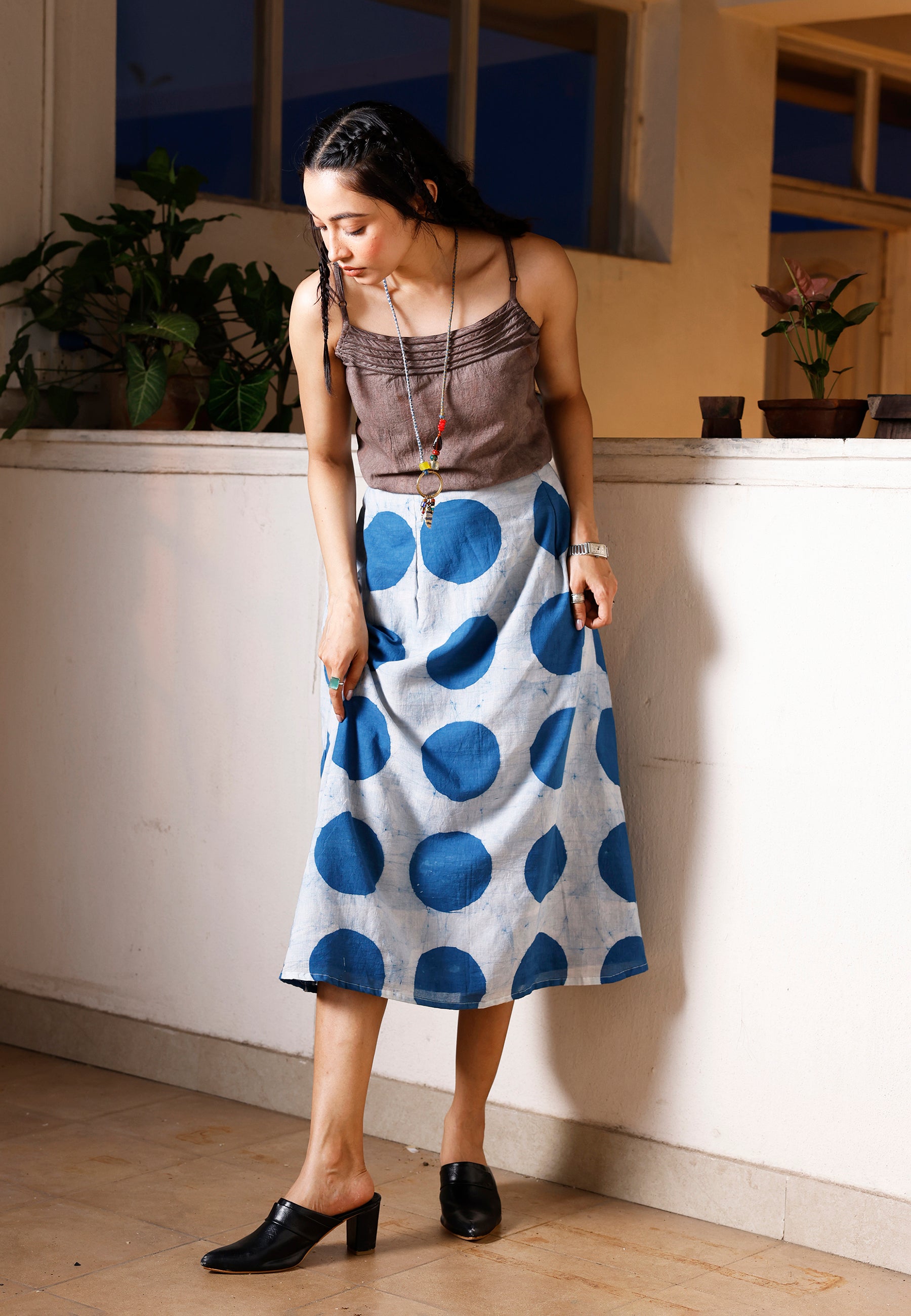 Indigo Orbit Skirt BOTTOMS IKKIVI