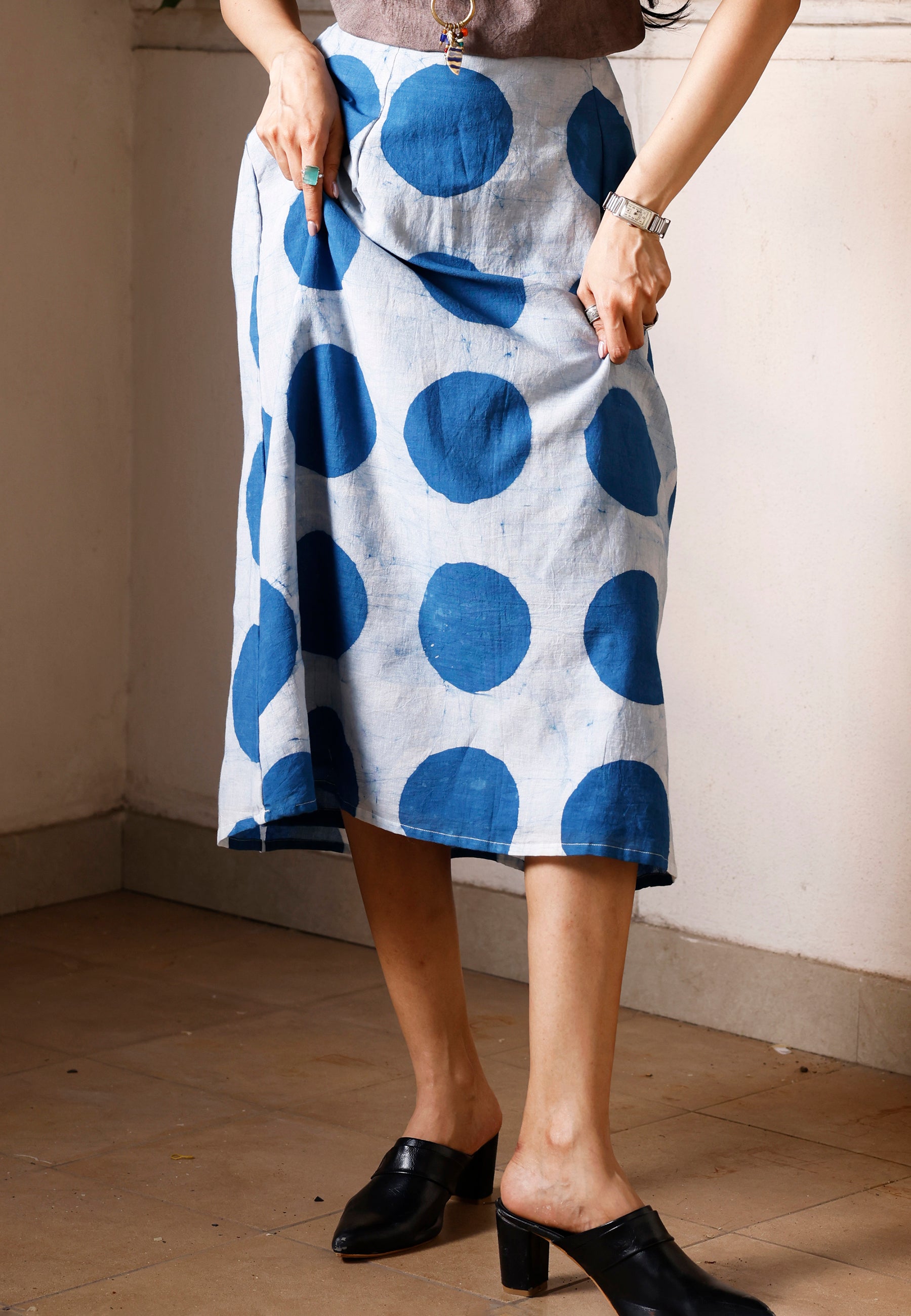 Indigo Orbit Skirt BOTTOMS IKKIVI
