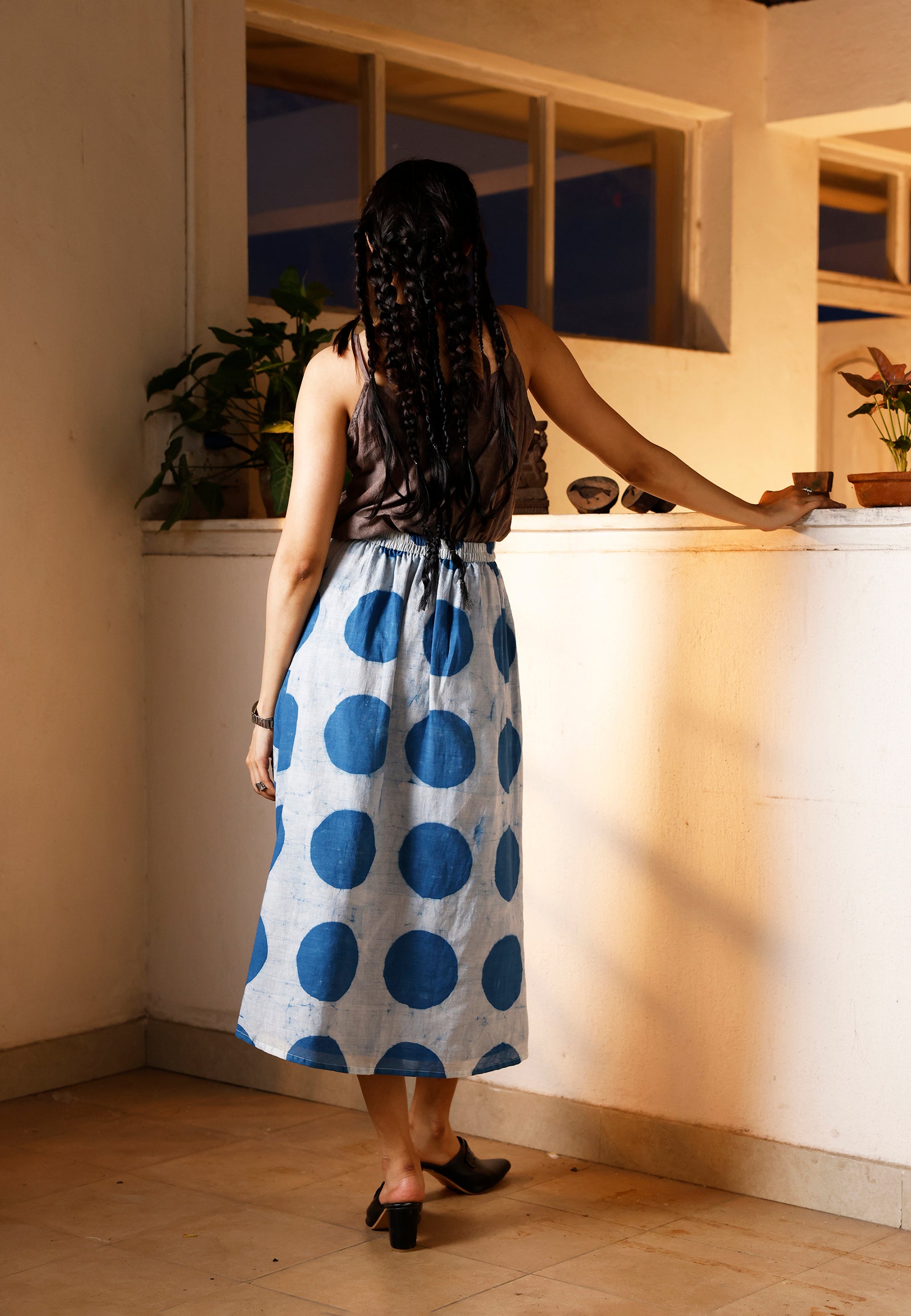 Indigo Orbit Skirt BOTTOMS IKKIVI