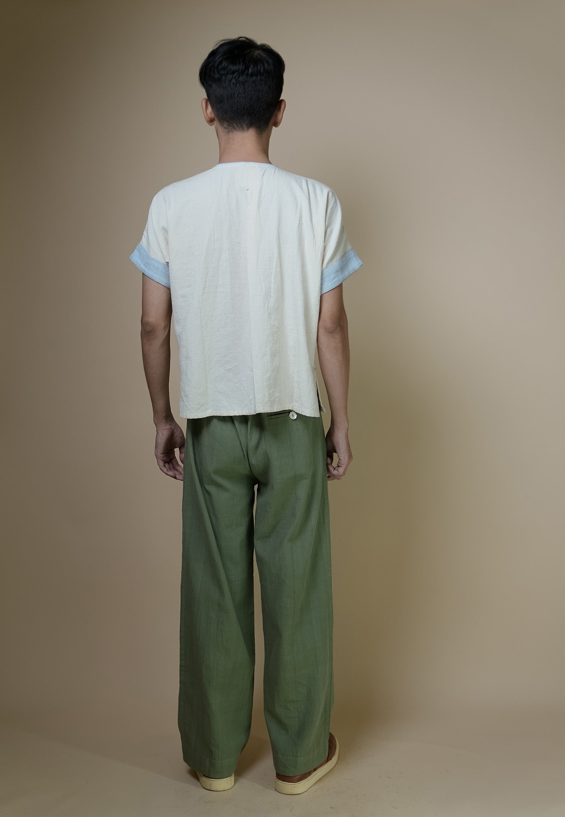 Meadows Unisex Yoke Detail Shirt TOPS IKKIVI