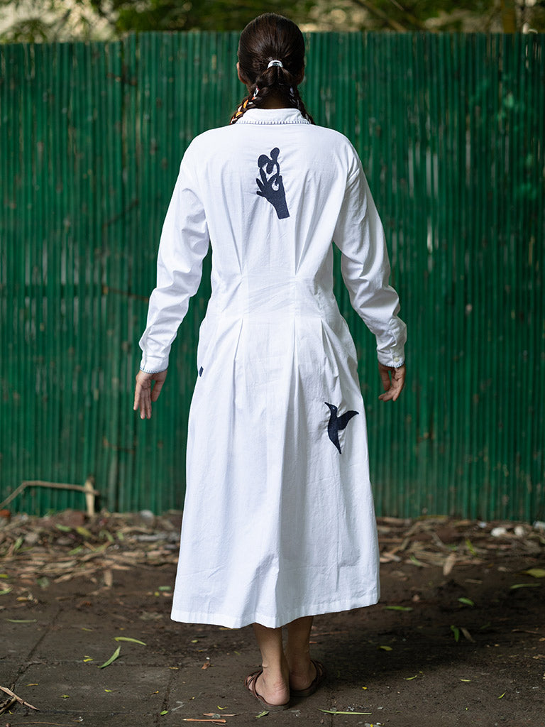 Cecile White Dress DRESSES Doodlage