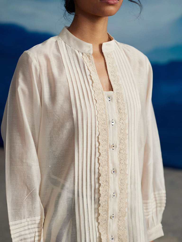 Hazel Classic Shirt TOPS Ahmev   