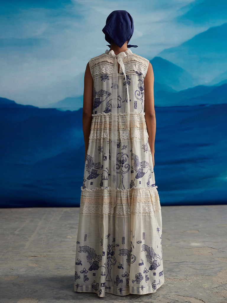 Azami Tier Dress DRESSES Ahmev   