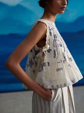 Load image into Gallery viewer, Calantha Pleated Top TOPS Ahmev   
