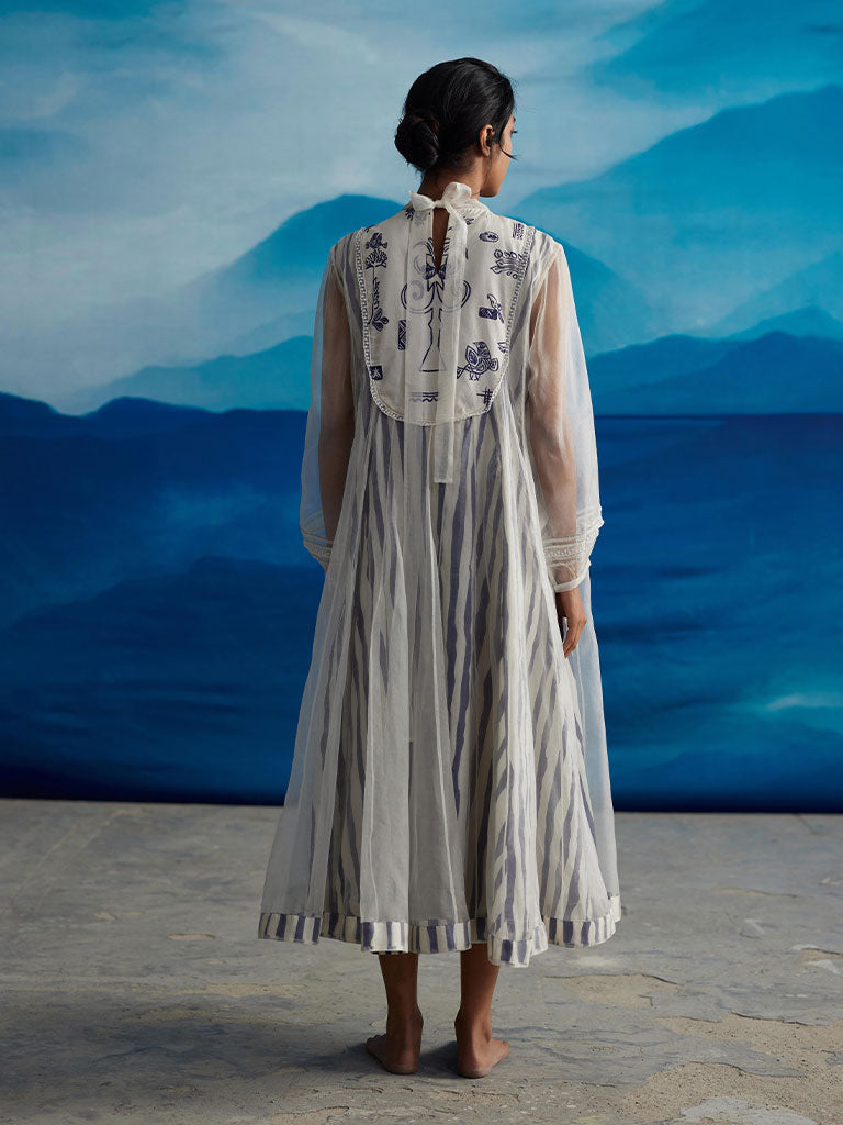 Blazing Yoke Dress DRESSES Ahmev   