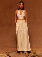 Shunkan Pleated Pants BOTTOMS Ahmev