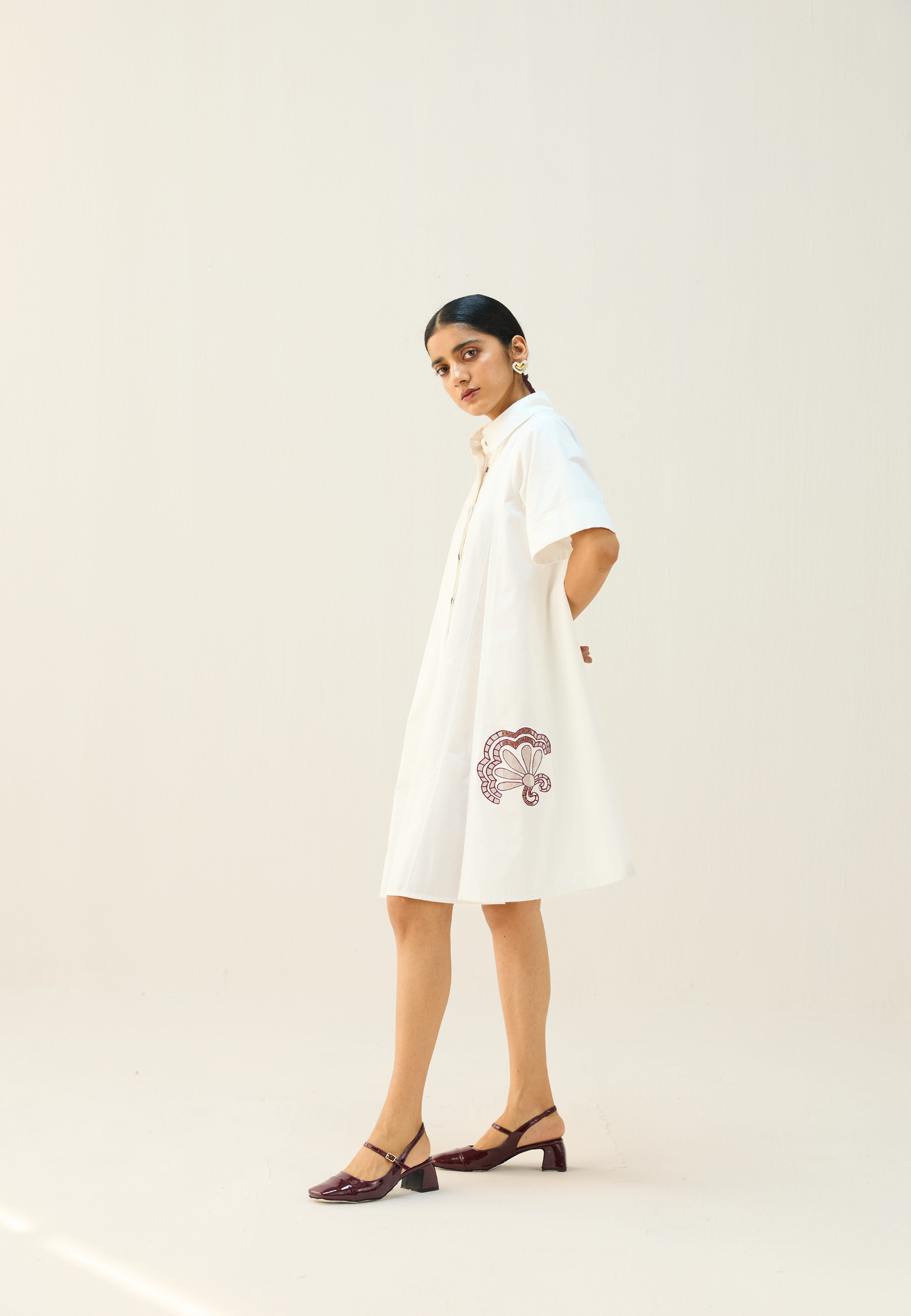 Arise Organic Cotton Shirt Dress DRESSES SUI
