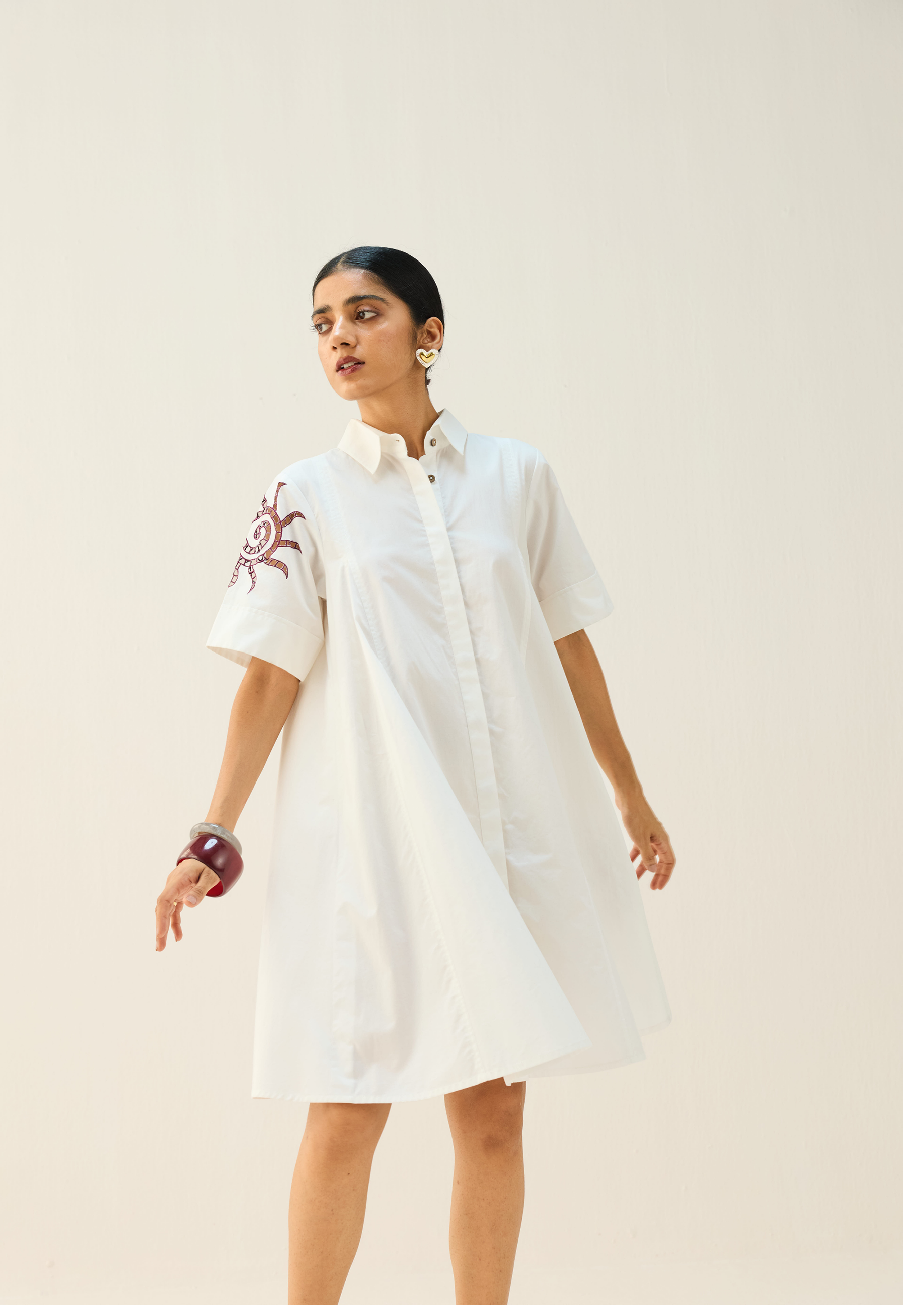 Arise Organic Cotton Shirt Dress DRESSES SUI