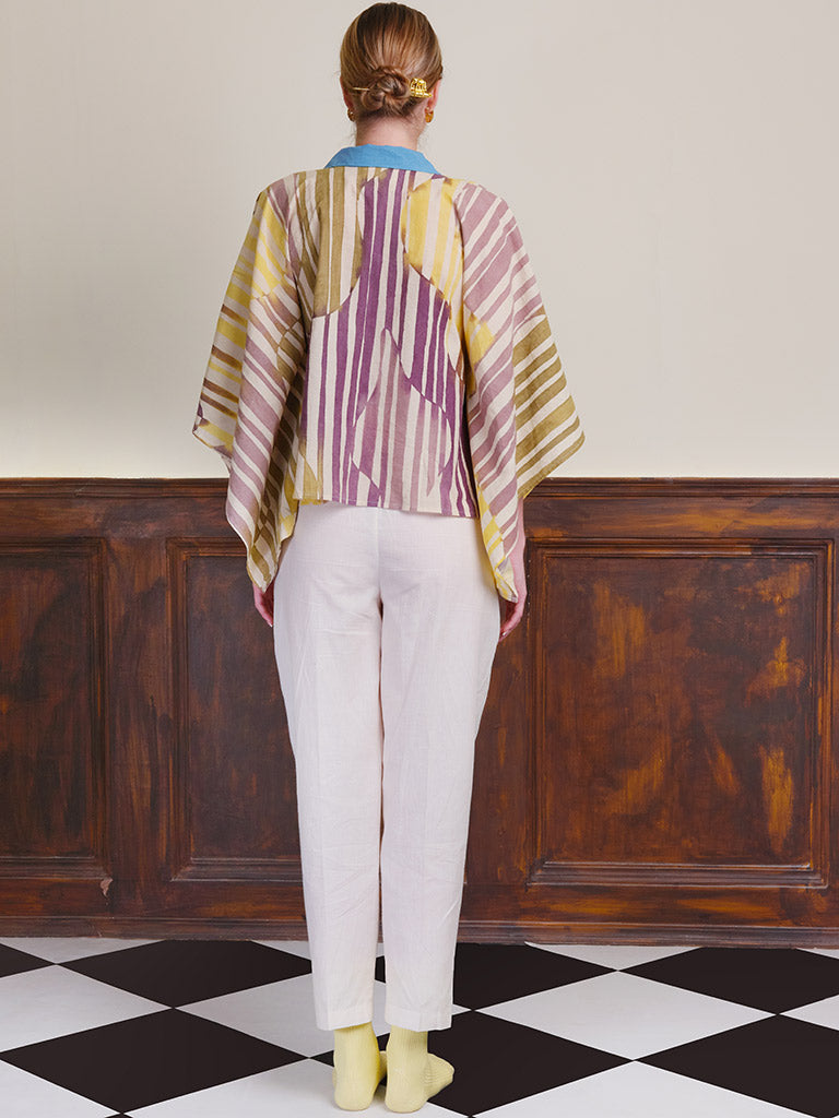 Footnote In Indigo Shirt TOPS IKKIVI