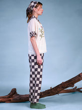 Load image into Gallery viewer, In Grid Checkered Pants BOTTOMS IKKIVI
