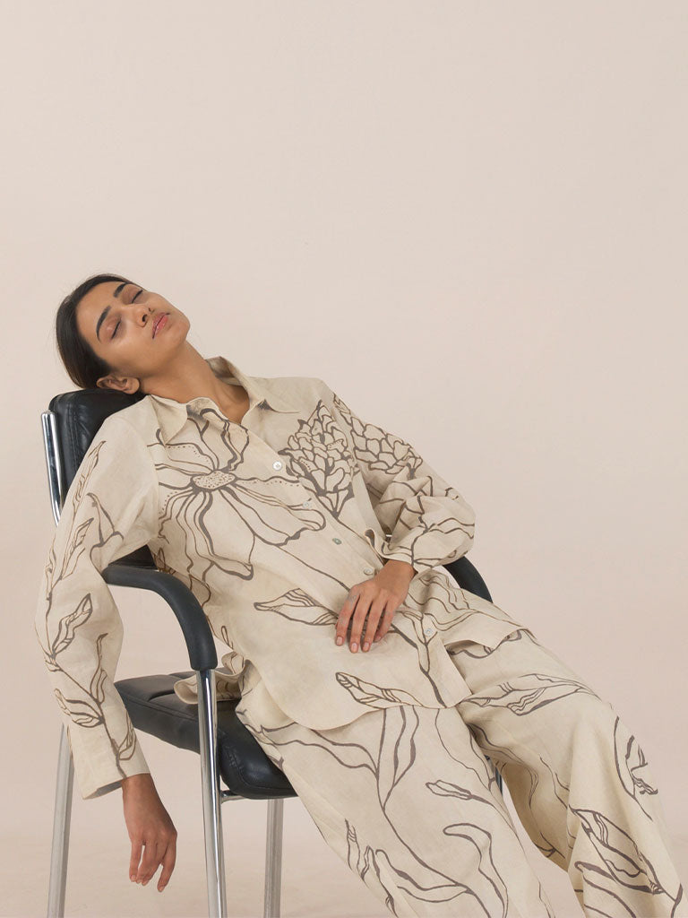 Art of the Forest Shirt TOPS IKKIVI   