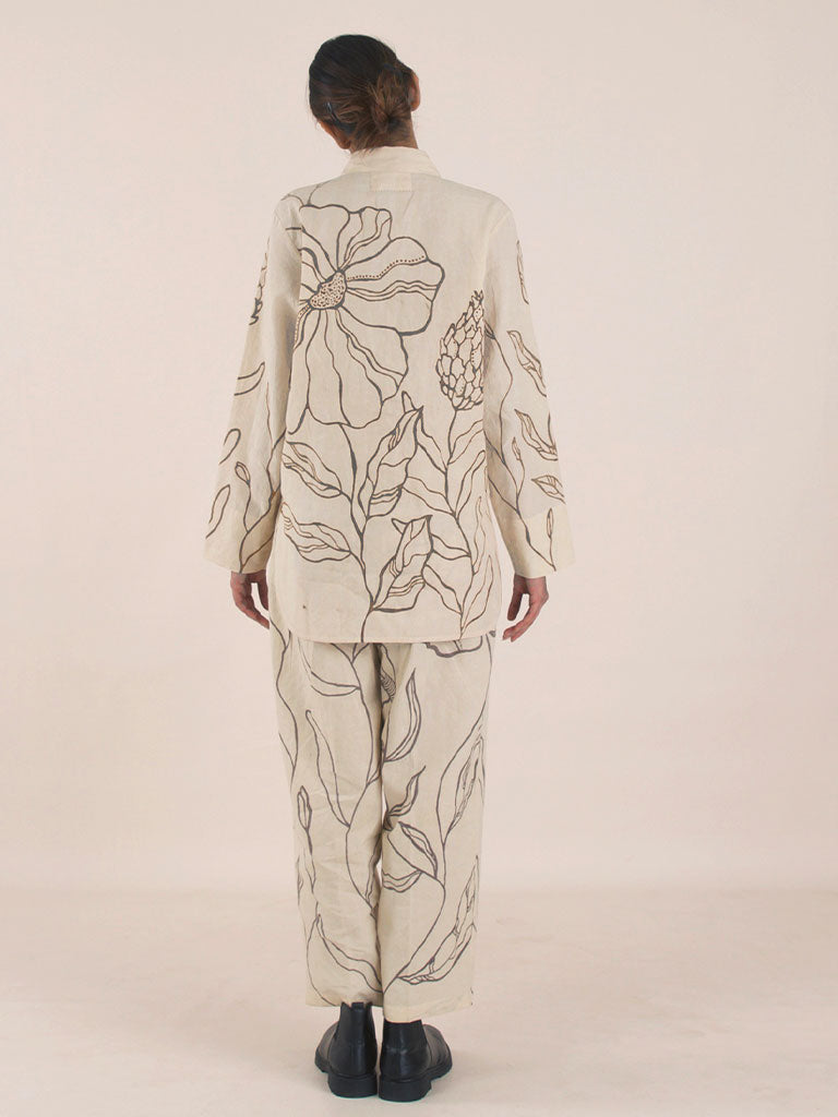 Art of the Forest Shirt TOPS IKKIVI   