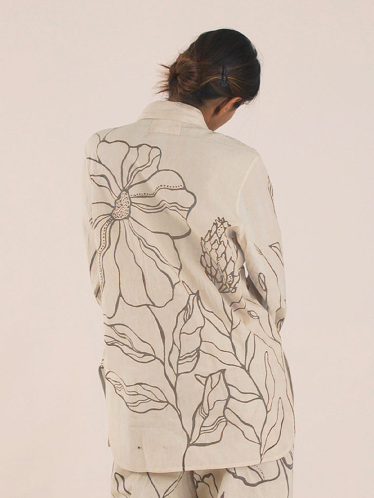 Art of the Forest Shirt TOPS IKKIVI   