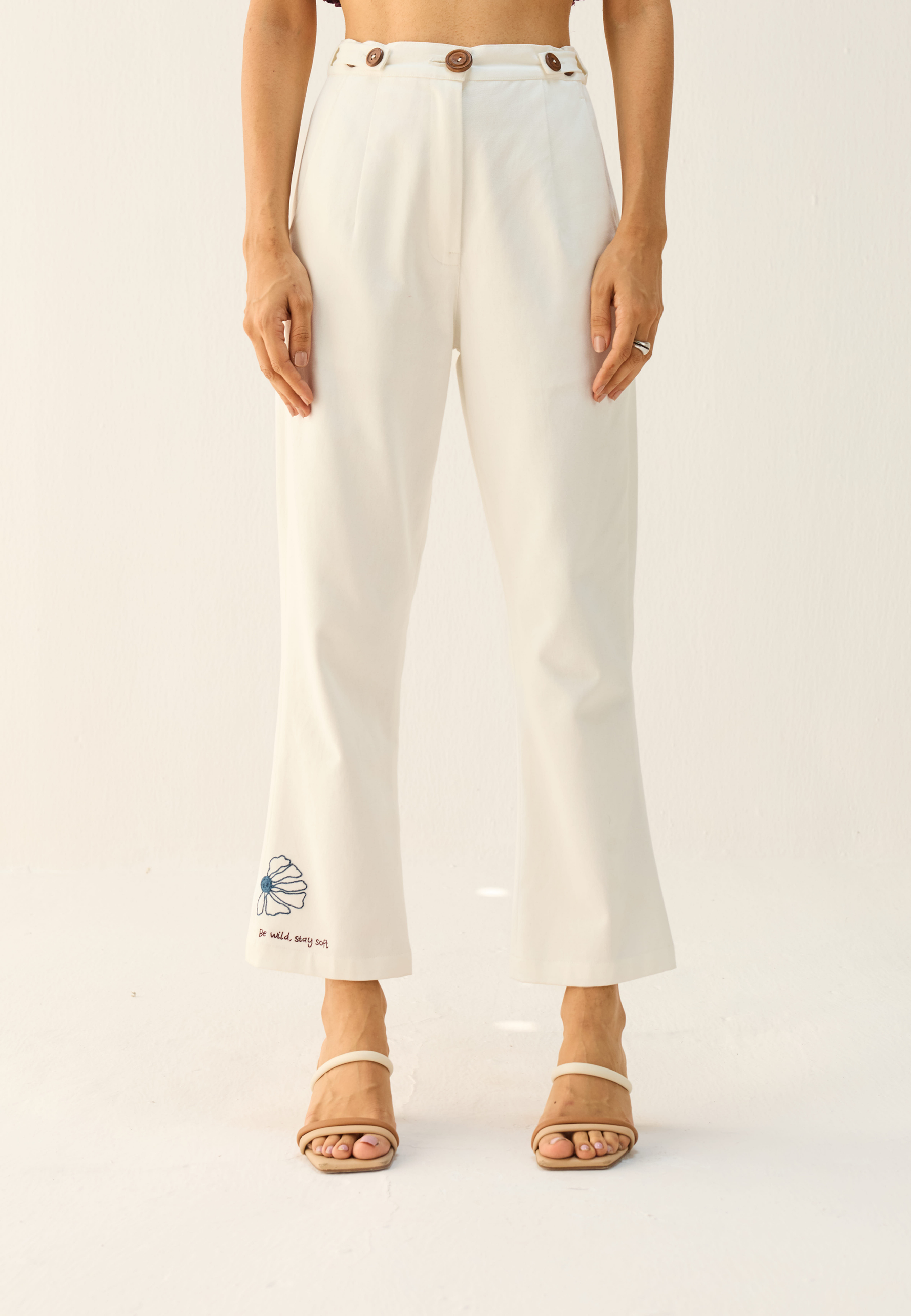 Be Wild Handwoven Twill Pants BOTTOMS SUI