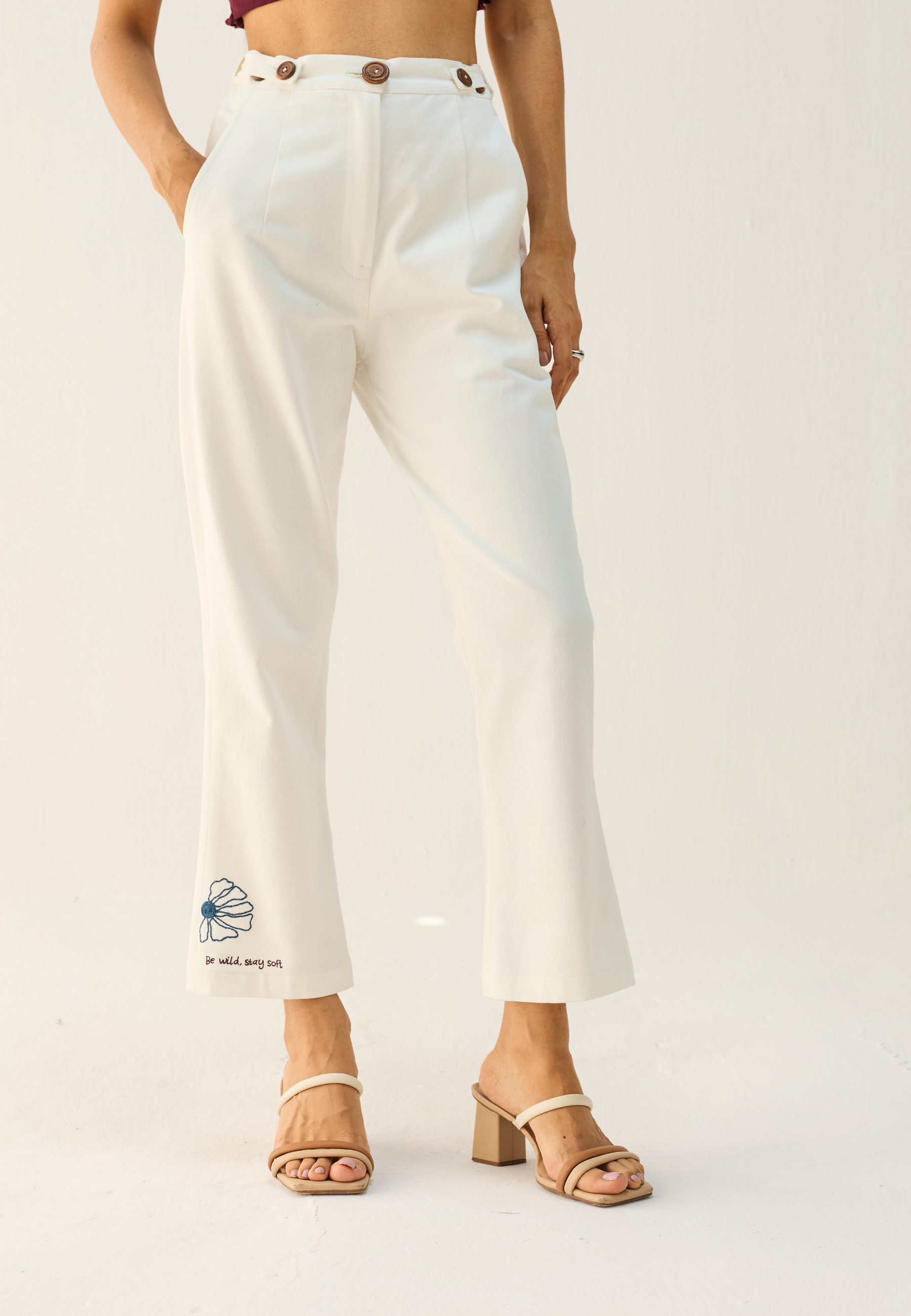 Be Wild Handwoven Twill Pants BOTTOMS SUI