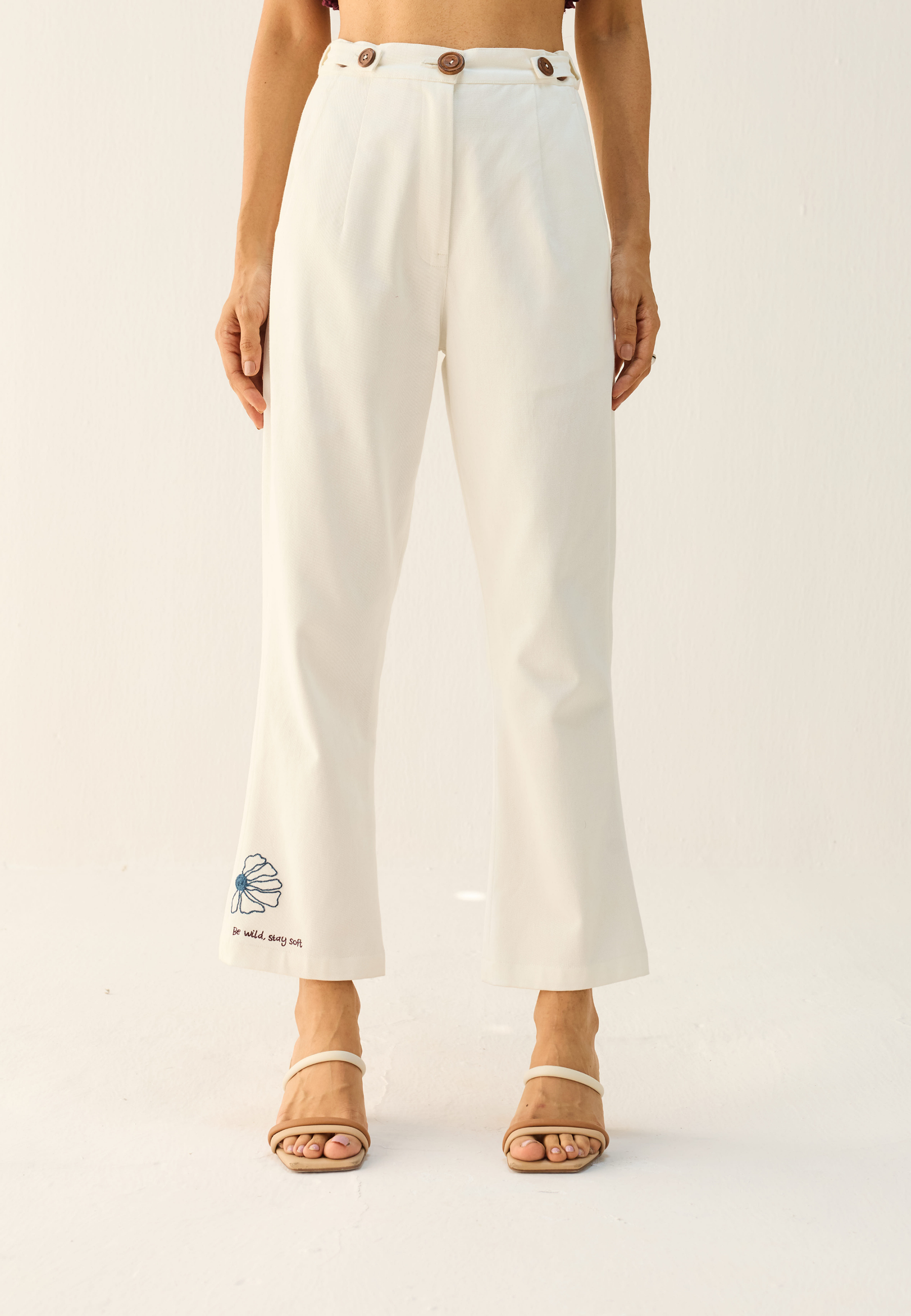 Be Wild Handwoven Twill Pants BOTTOMS SUI