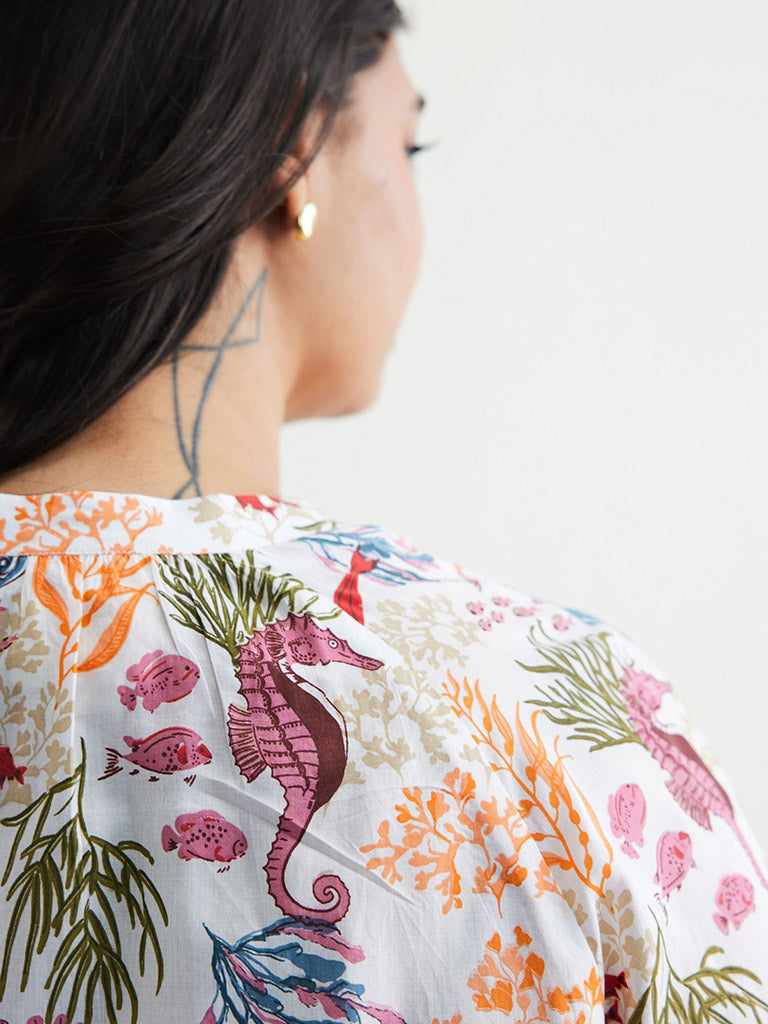 Blooming Reef Classic Shirt TOPS SUI