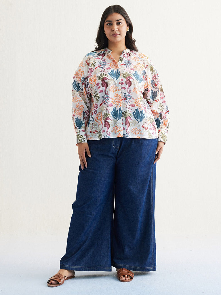 Blooming Reef Classic Shirt TOPS SUI