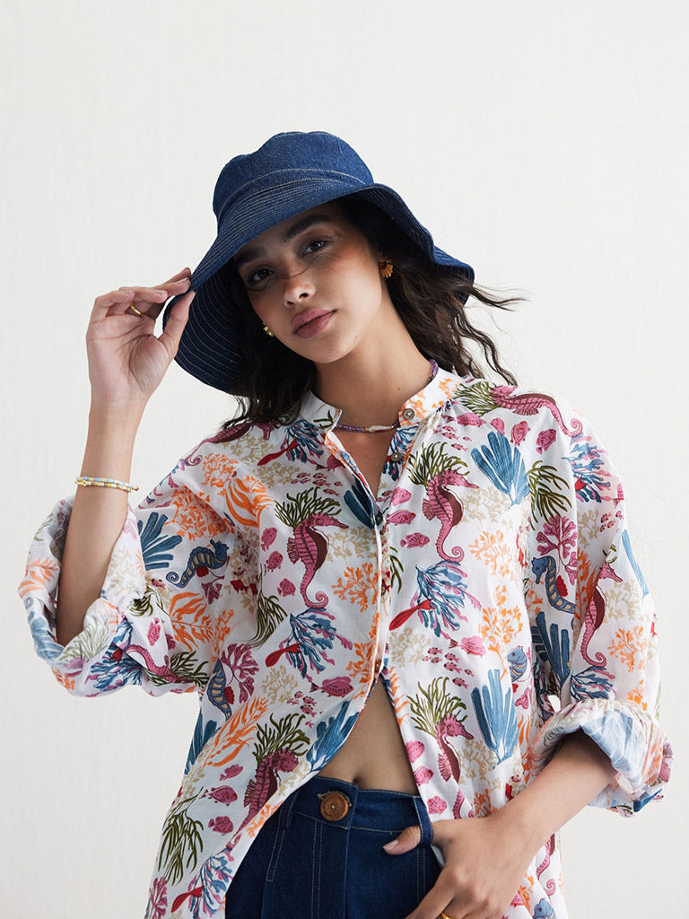 Blooming Reef Classic Shirt TOPS SUI