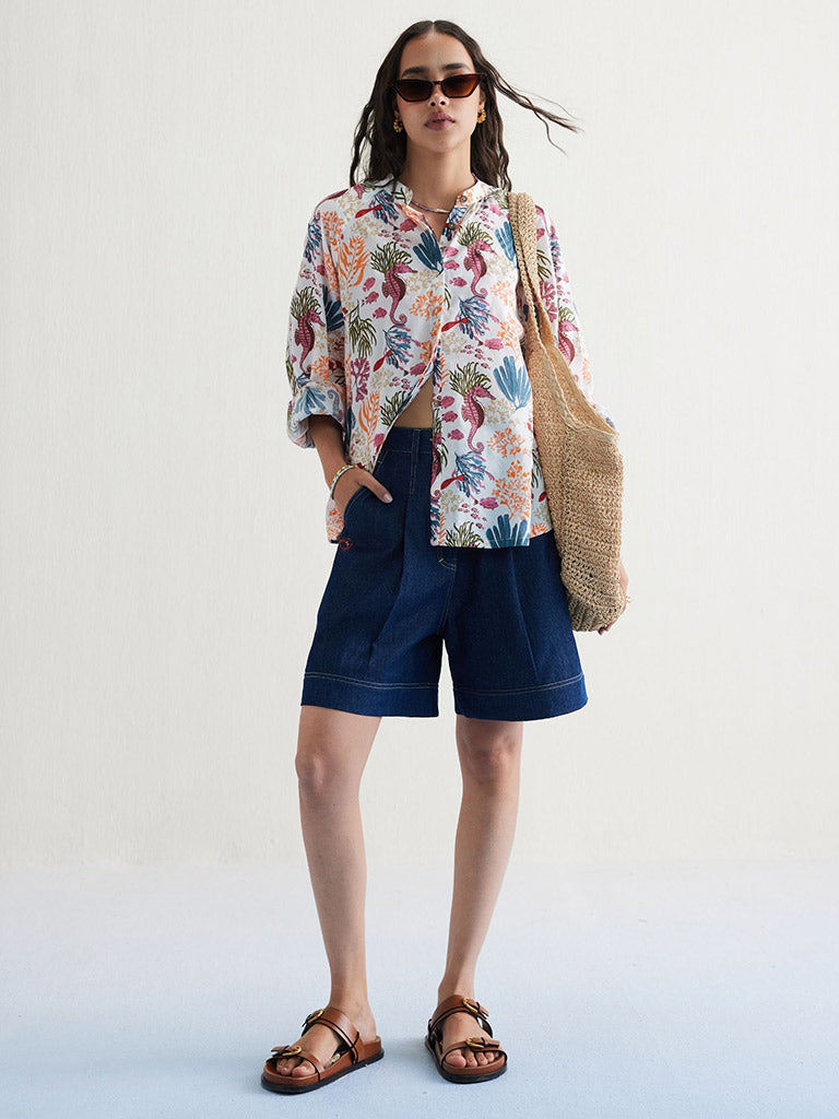 Blooming Reef Classic Shirt TOPS SUI