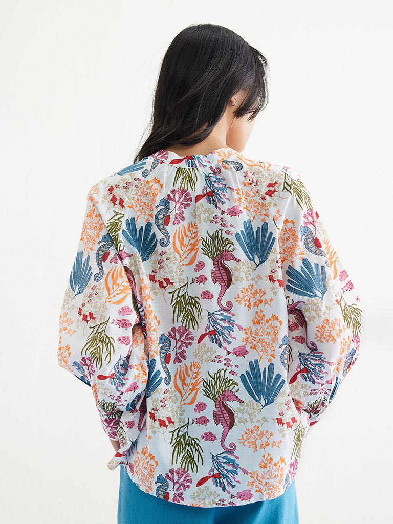 Blooming Reef Classic Shirt TOPS SUI