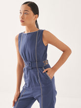 Load image into Gallery viewer, Cerulean Jumpsuit JUMPSUITS IKKIVI   
