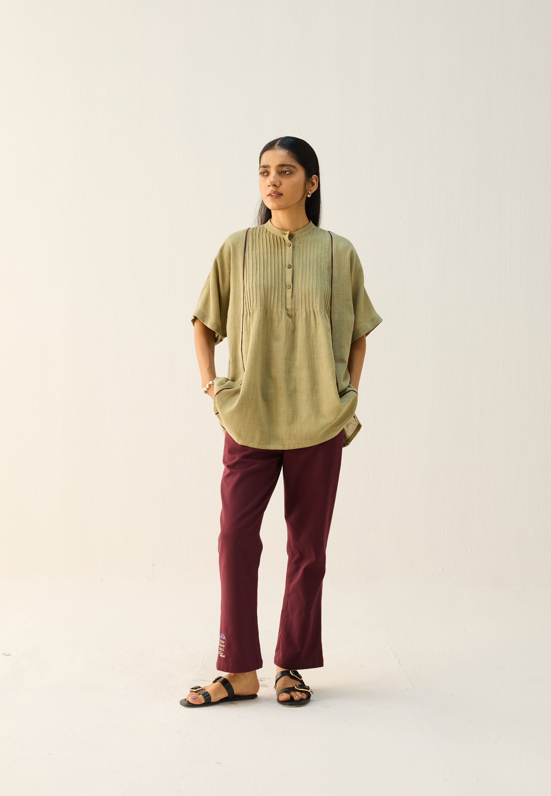 Bold Heart Organic Cotton Shirt TOPS SUI