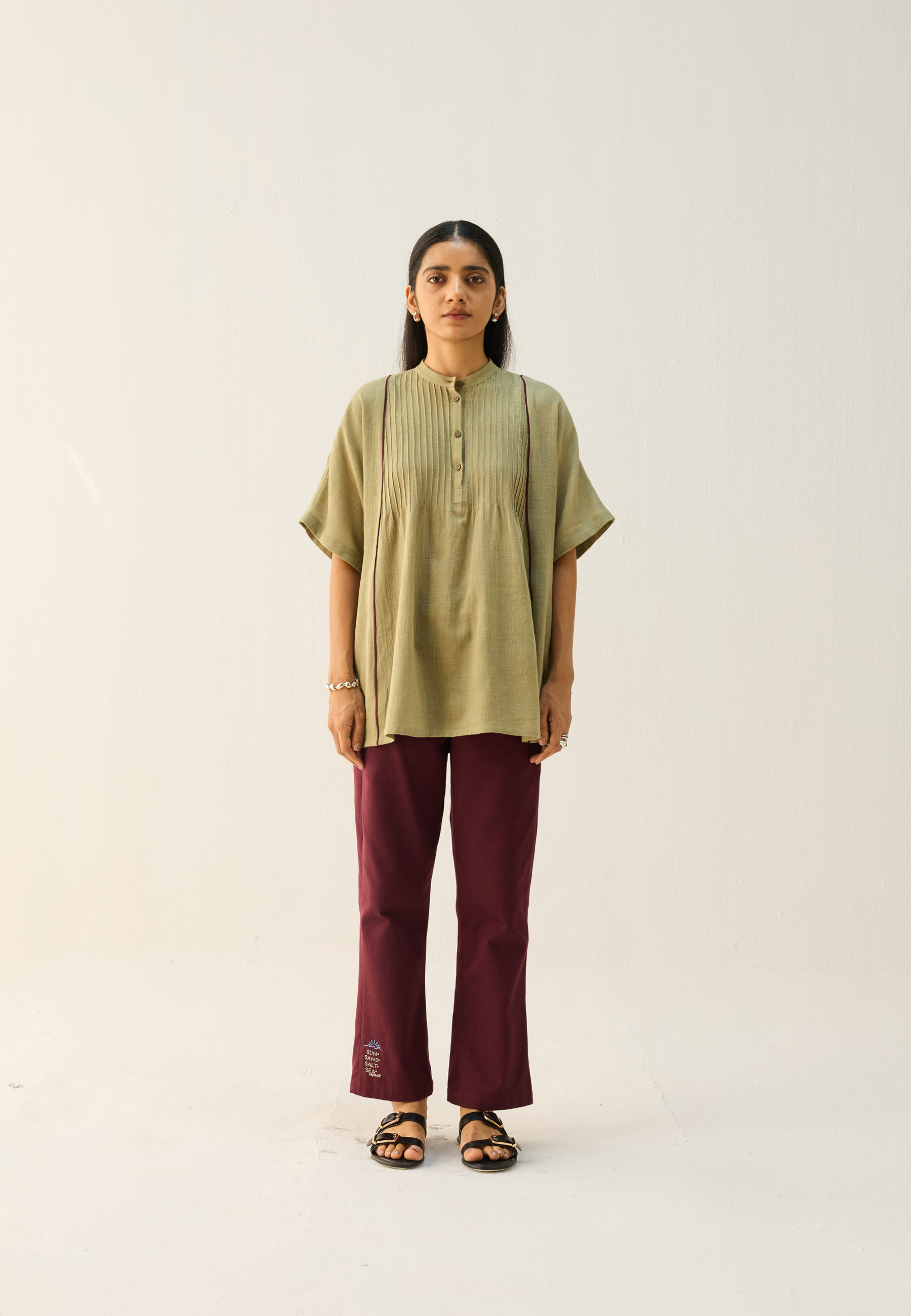 Bold Heart Organic Cotton Shirt TOPS SUI