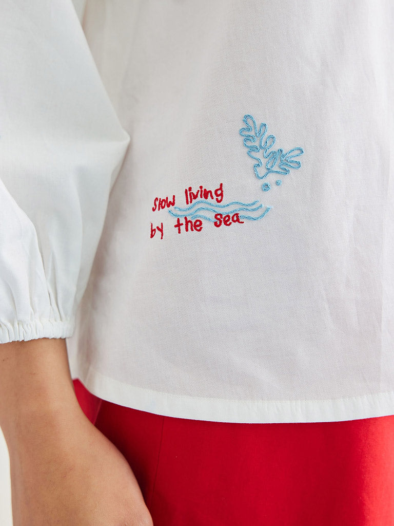 By The Sea Classic Shirt TOPS SUI