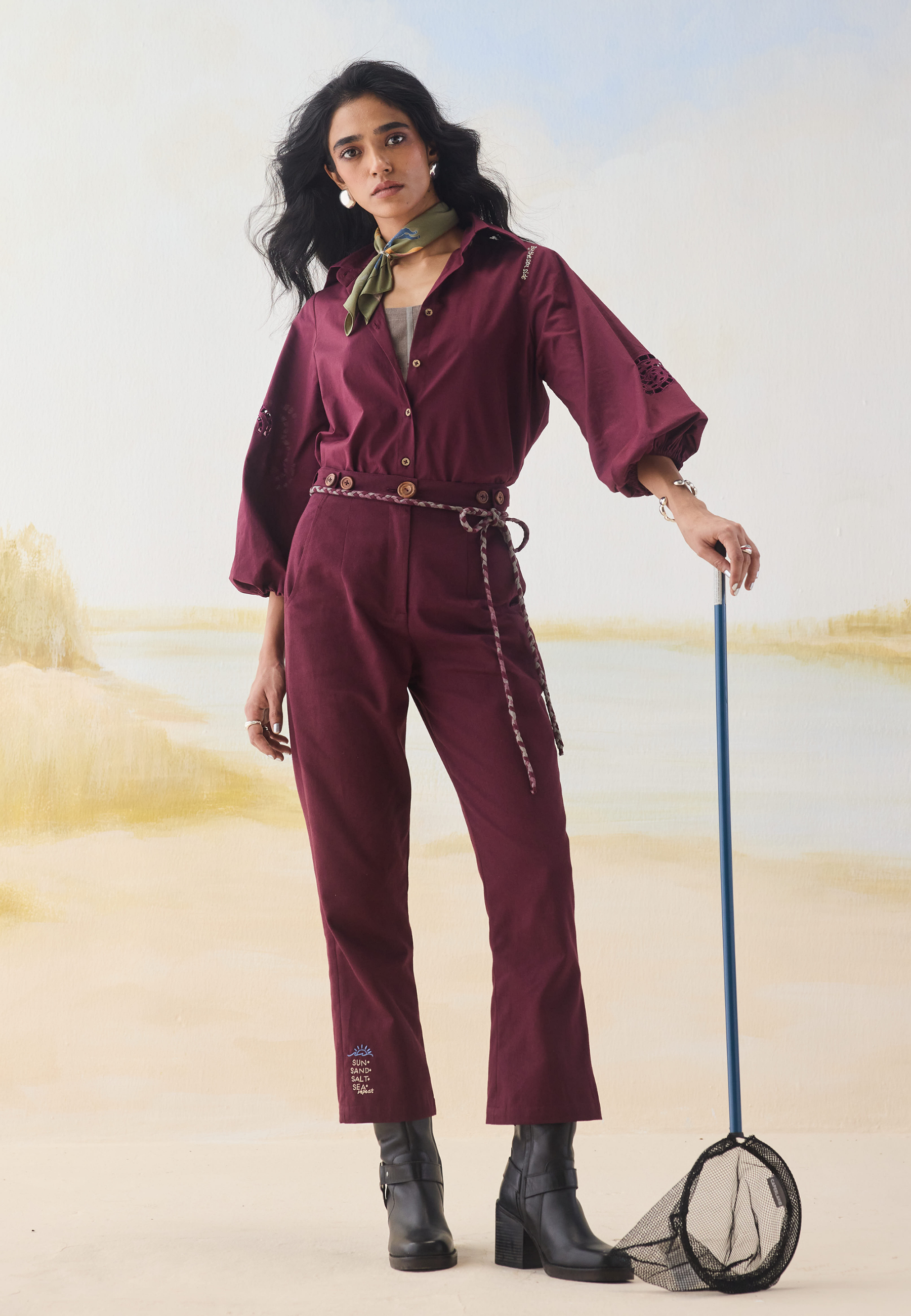 By The Sea Organic Cotton Pants BOTTOMS SUI