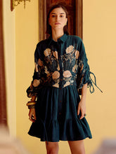 Load image into Gallery viewer, Amyra Linen Mini Dress DRESSES IKKIVI   
