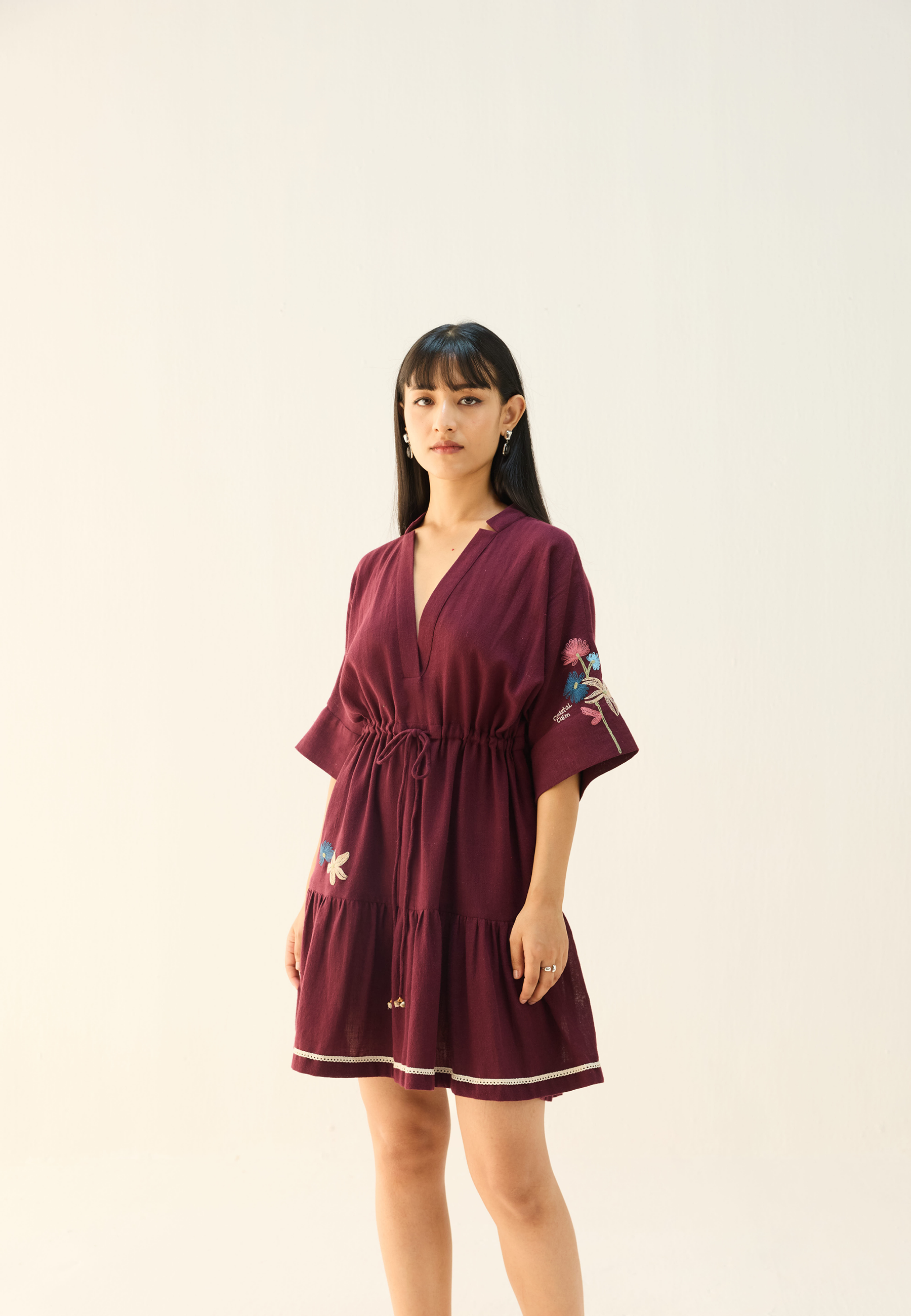 Coastal Bloom Organic Cotton Dress DRESSES SUI