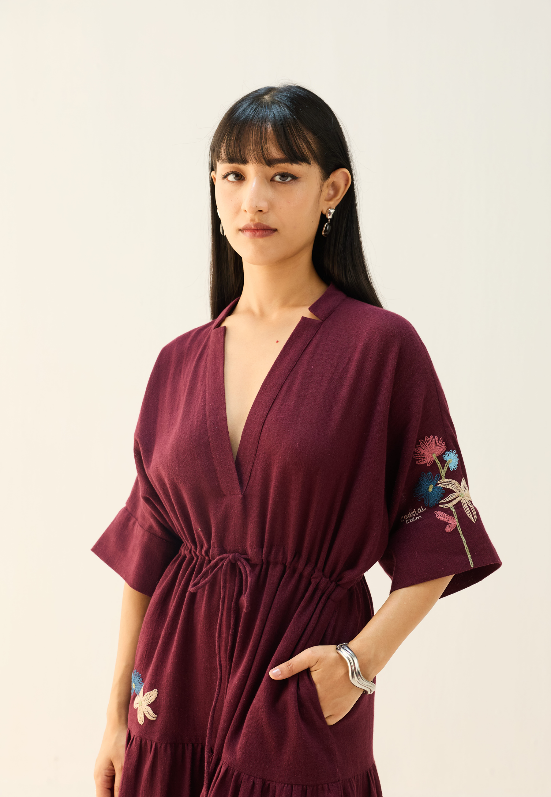 Coastal Bloom Organic Cotton Dress DRESSES SUI