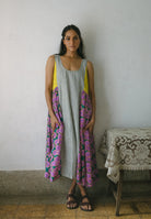 Blooming Patchwork Dress DRESSES IKKIVI