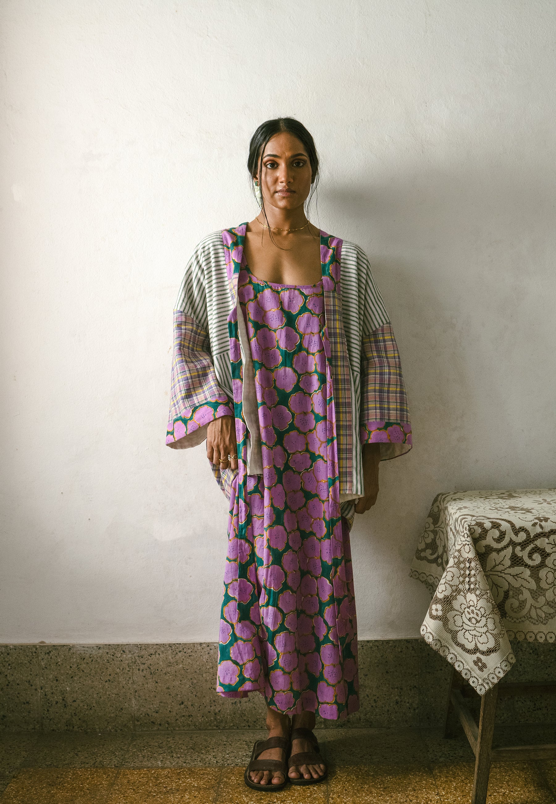 Clover Slip Dress DRESSES IKKIVI