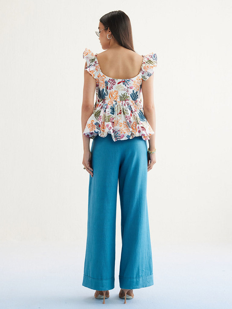 Coral Life Blouse TOPS SUI