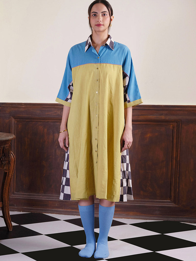 Checks In The Mail Dress DRESSES IKKIVI