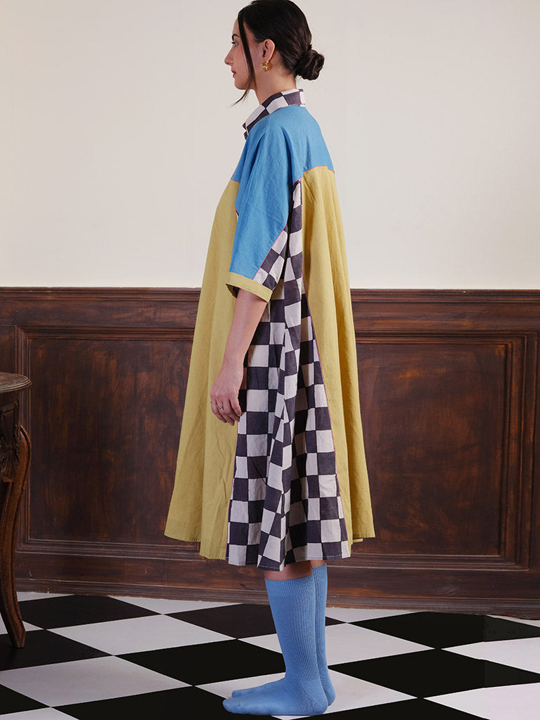 Checks In The Mail Dress DRESSES IKKIVI