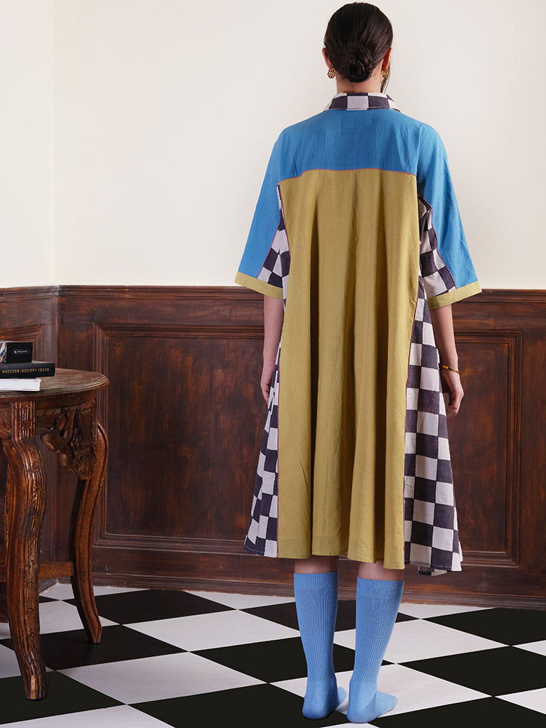 Checks In The Mail Dress DRESSES IKKIVI