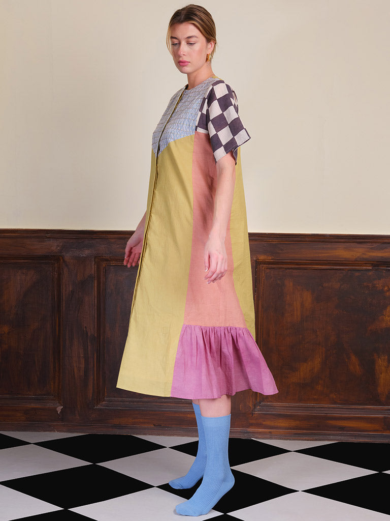 Painted By Moss Midi Dress DRESSES IKKIVI