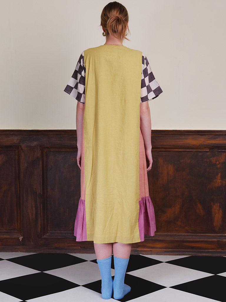 Painted By Moss Midi Dress DRESSES IKKIVI