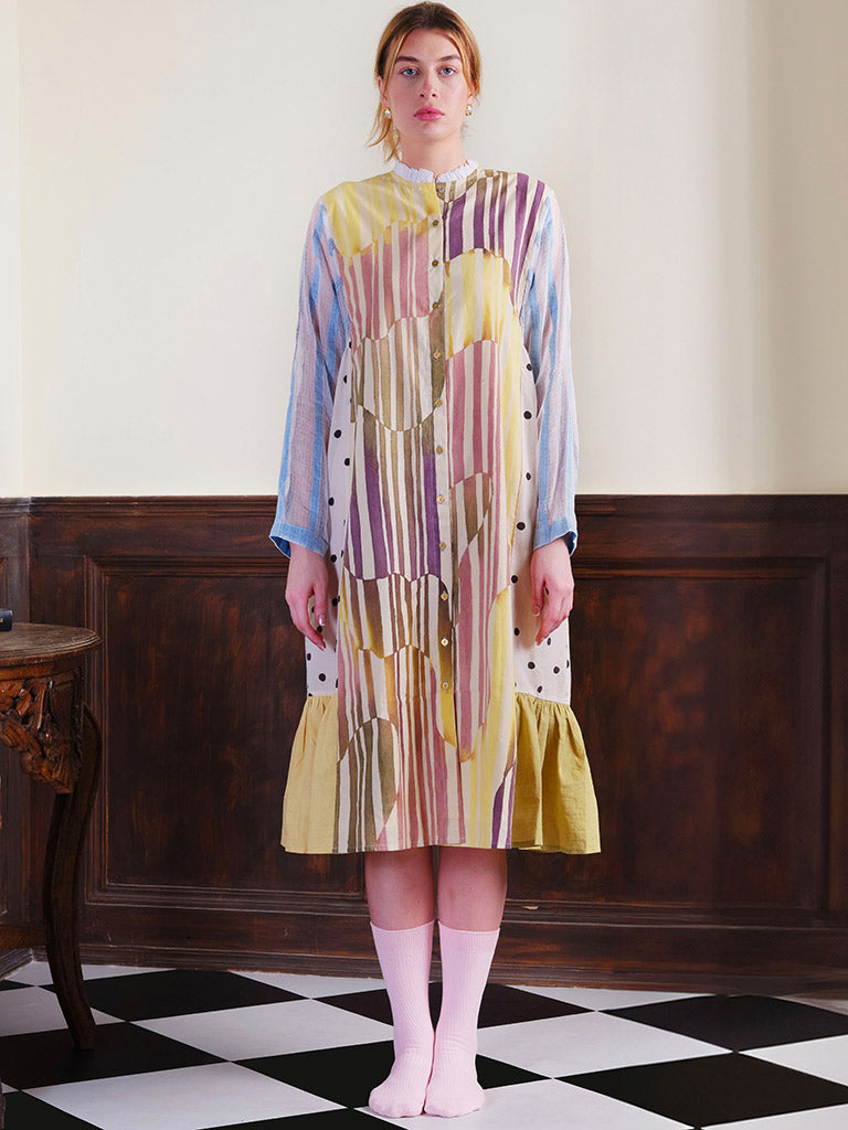 Lemon Light Midi Dress DRESSES IKKIVI