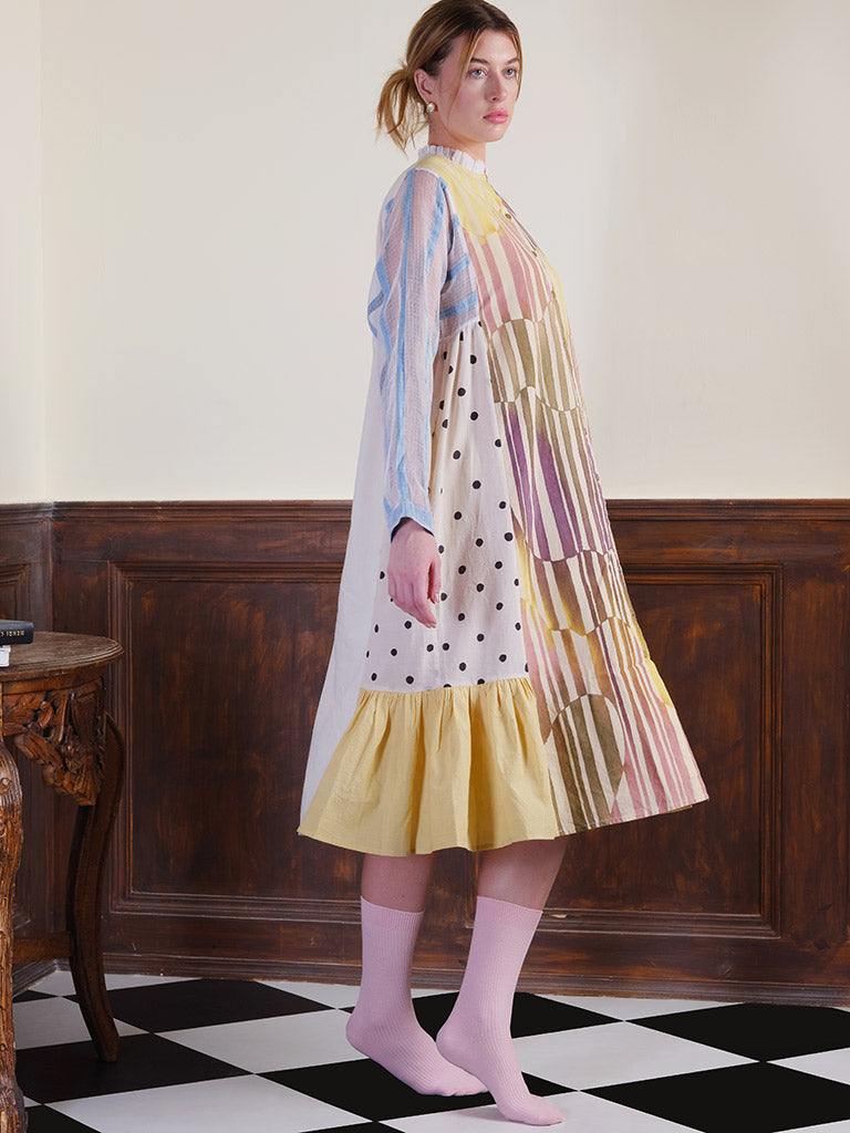 Lemon Light Midi Dress DRESSES IKKIVI