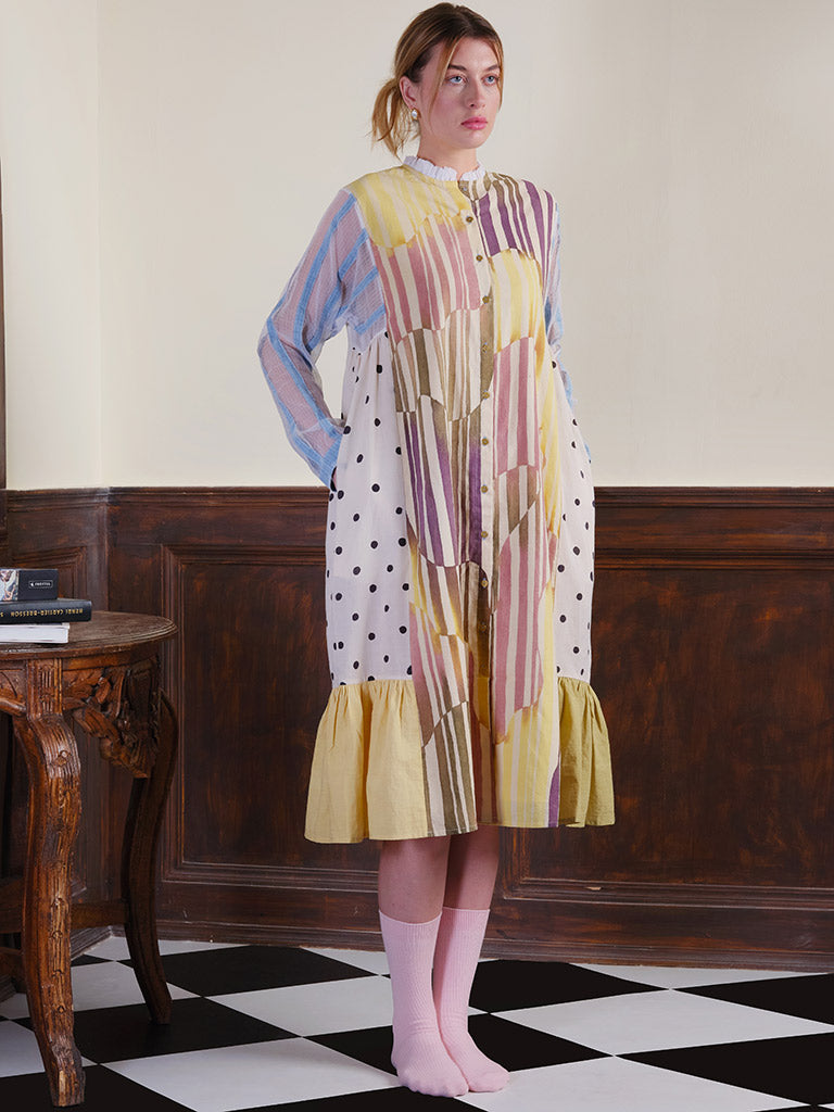 Lemon Light Midi Dress DRESSES IKKIVI