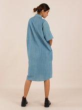 Load image into Gallery viewer, Blue Wisp Dress DRESSES IKKIVI   
